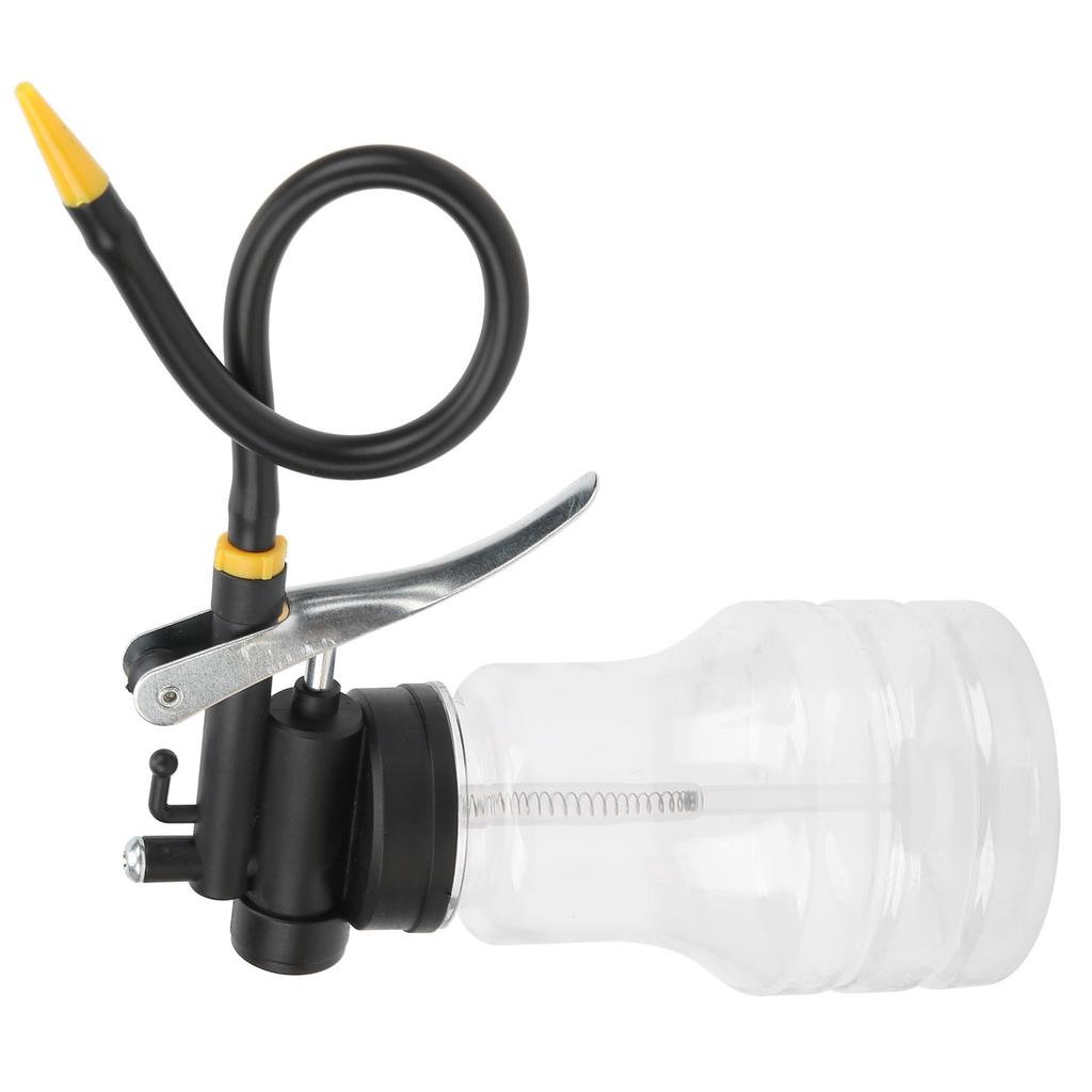 Machine Oil Pot High Pressure Home Manual Transparent Oiler Filling Equipment 250mlLong Tube