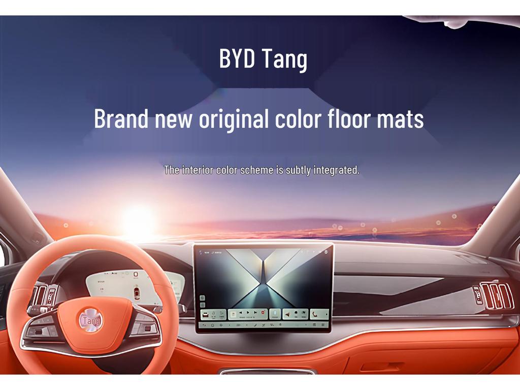 Всепогодные коврики BYD Tang для моделей 2025 года DMi/EV - Аксессуары для коврового покрытия салона