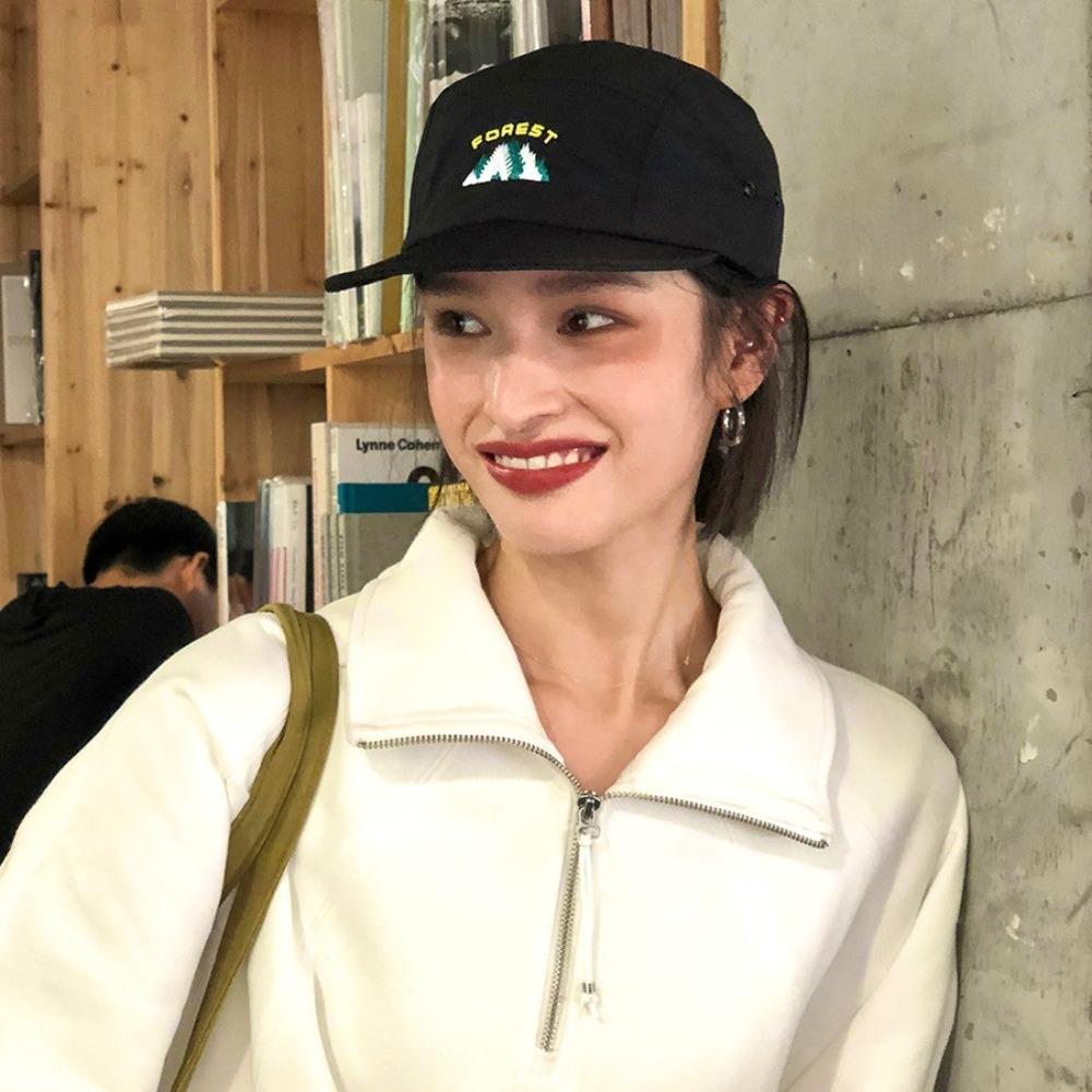 Japanese Style Sun Hat Quick-Dry Peaked Cap Simple Short Brim Baseball Cap Hiking