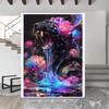 Мечта Цветок Зверь Тигр Лев Птица Издание 5D Diy Алмазная Картина Мозаика Современное Настенное Искусство Гостиная Спальня Домашнее Украшение