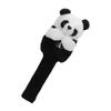 Чехол для гольф-клуба Мультяшный чехол для головки гольф-паттера Мягкие защитные чехлы в форме панды для гольф-поля Домашнее украшение