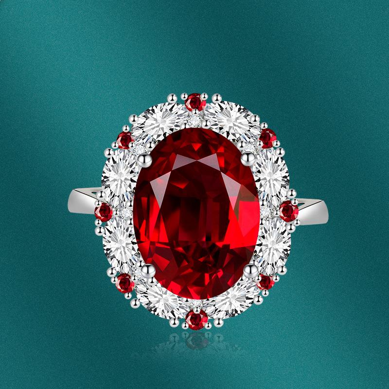 Sace Gems Винтажное роскошное кольцо с цирконием, женские ювелирные изделия, свадебный подарок для вечеринки