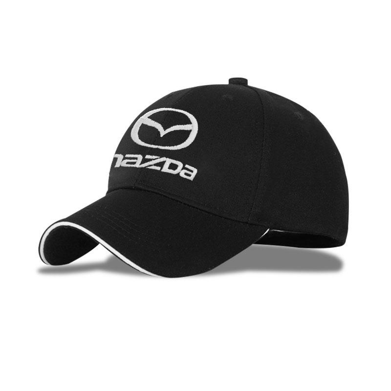 Для Mazda 3 Alexa CX30 CX-4 CX5 CX-5 CX8 CX-8 CX-30 CX9 CX-9 Axela Demio Atenza MS GJI Мода Мужчины Женщины Украшение Авто Бейсболка Логотип Авто Солнечная Шляпа