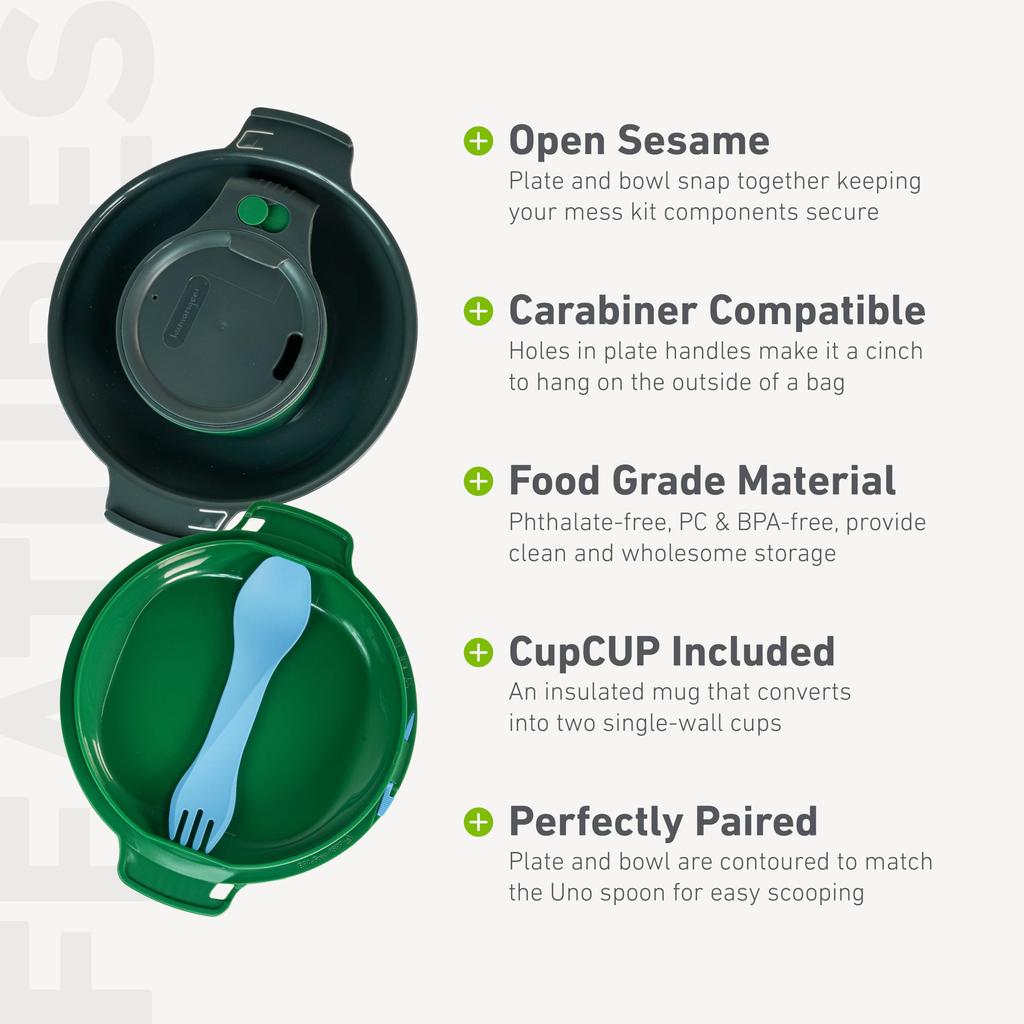 Humangear GoKit 7 Tools Легкий походный набор с переносными изолированными походными принадлежностями и зубочистками Идеально подходит для кемпинга в дороге Deluxe