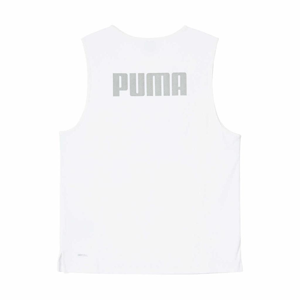 Puma Drycell Пуловер с круглым вырезом Спортивный жилет Унисекс Жилеты Белый 679451-02