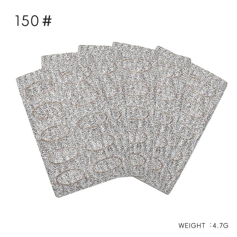 5 листов/набор для отодвигания кутикулы, самоклеящаяся пилка для песочных хлопьев, набор для предварительной полировки ногтей, инструмент для маникюра