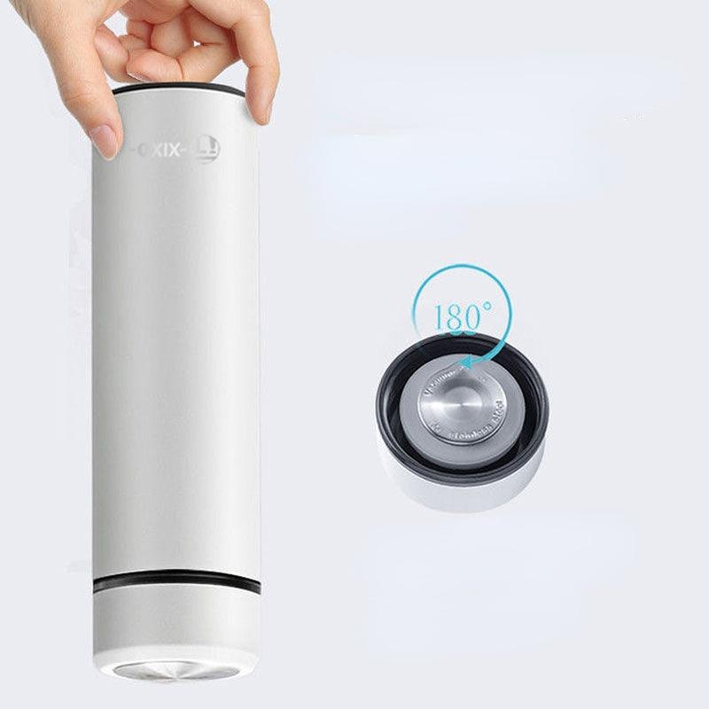 Портативная чашка для воды, термос, 500 мл, термосы Портативный термос из нержавеющей стали, бутылка для воды, дорожная чайная кружка, офисный термос