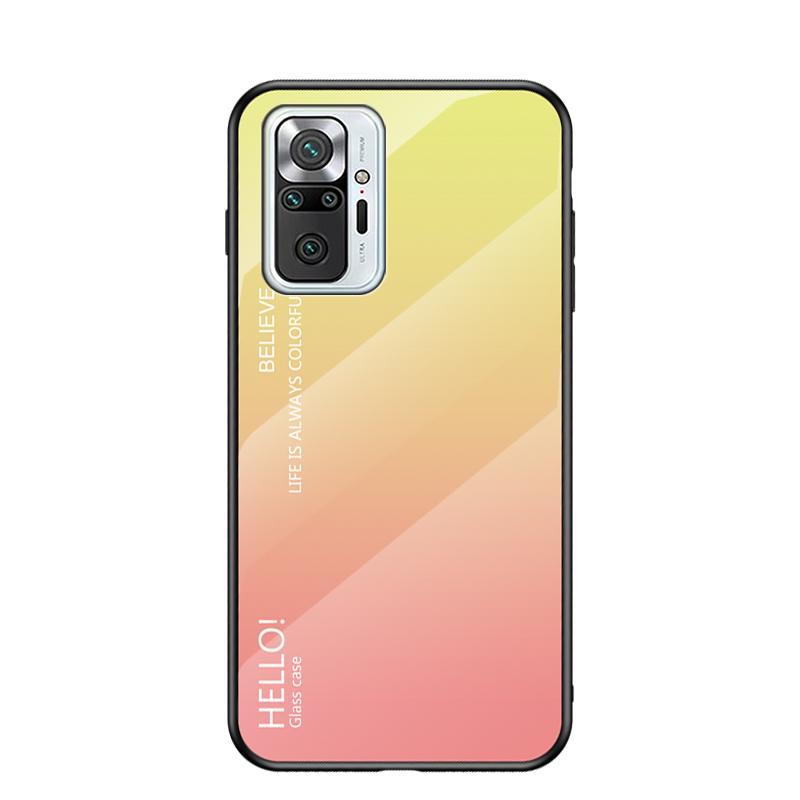 Чехол Gradient Redmi Pro Note10 Закаленное Стекло Для Xiaomi Redmi Note 10 10s 10t 8 8t 7 11s 9s 9 11 Plus Чехлы Xiomi