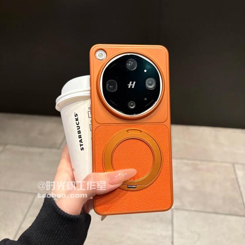 Чехол для OPPO Find X9 Ultra Find X8 Pro Find X 8 Магнитный 360° Кольцо Для MagSafe ПУ Однотонный Гальванизированный ПК Жесткая Крышка