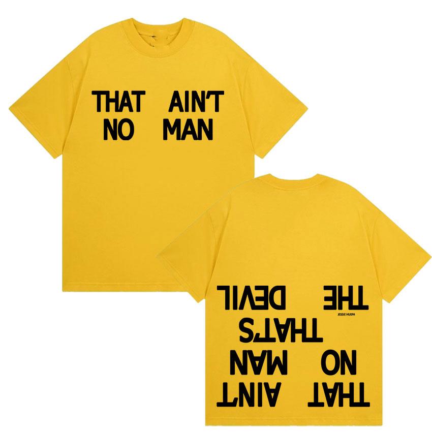 Джесси Мерф Это Не Мужчина Альбом Принт Футболки Мужские Женские Повседневная Мода Уютный Хлопок Футболка с Коротким Рукавом Летние Топы