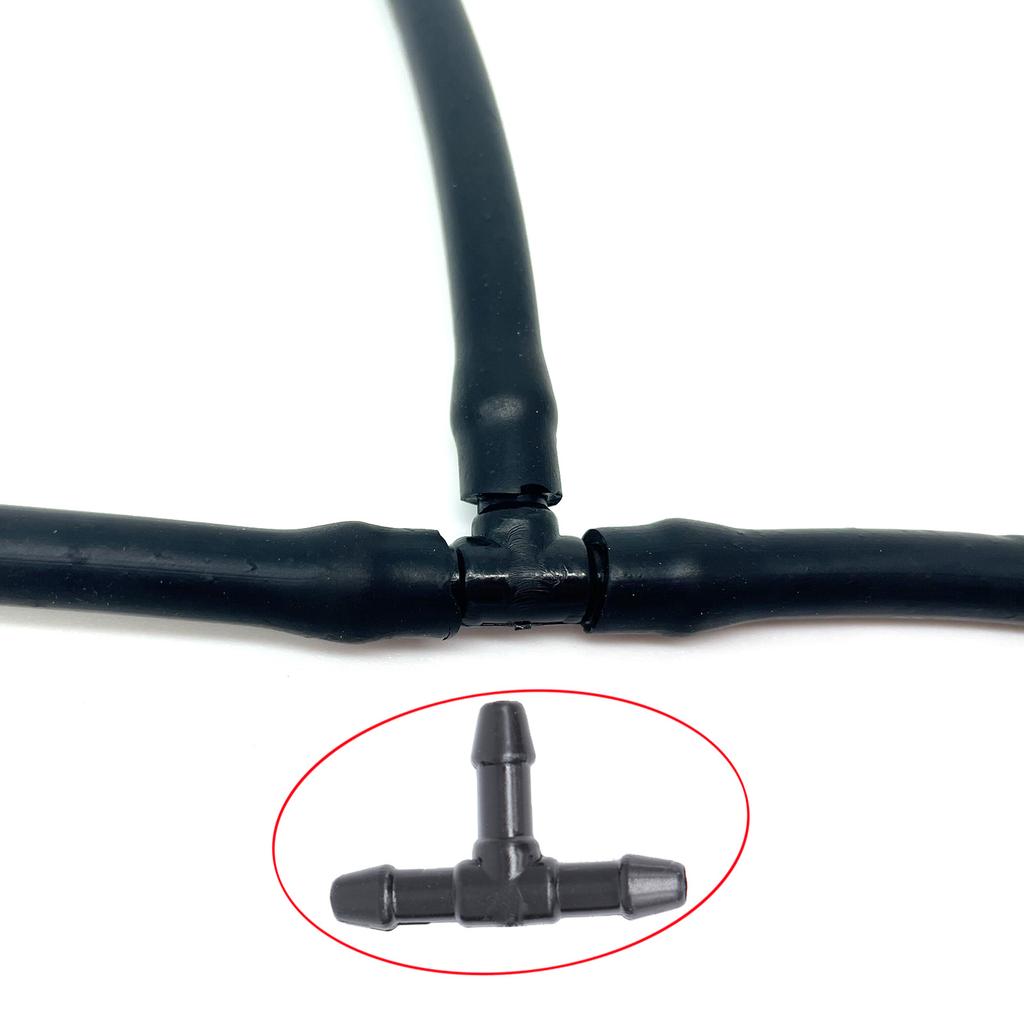 Универсальный автомобильный шланг для мытья лобового стекла, лезвие стеклоочистителя, труба, форсунка для воды, трубка для жидкости, соединительный соединитель, сменный комплект