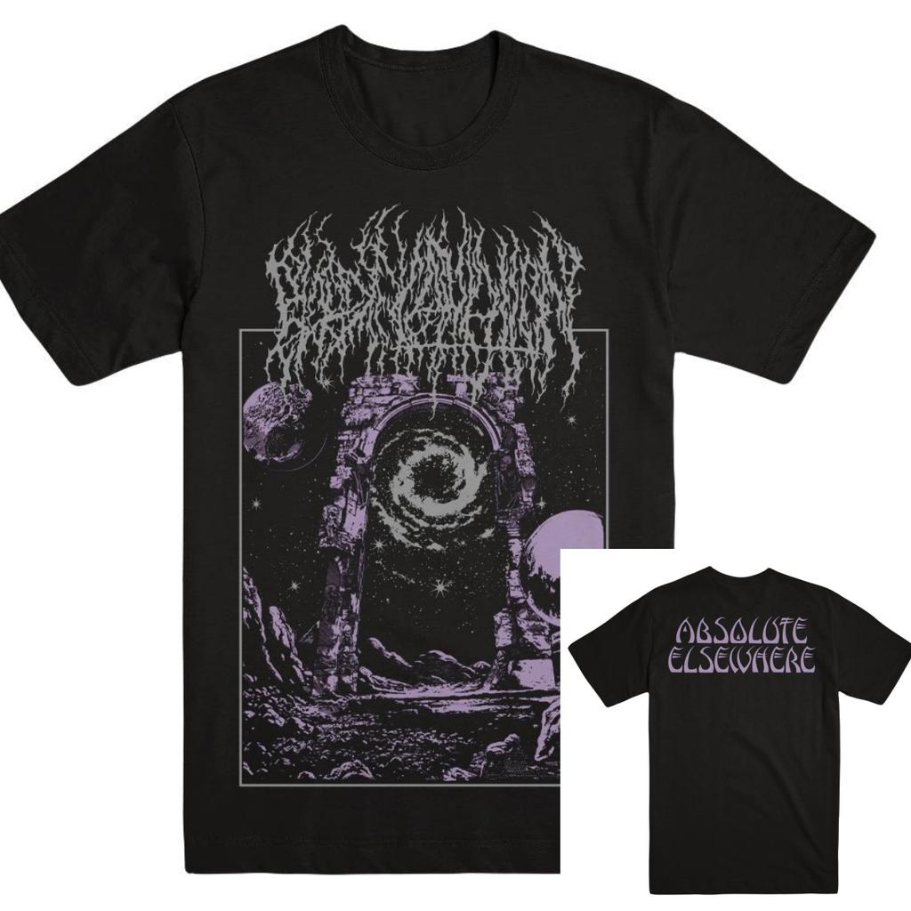 Cosmic Music BLOOD INCANTATION Band TShirt Cotton Graphic Tee Unisex Unisex Summer Streetwear