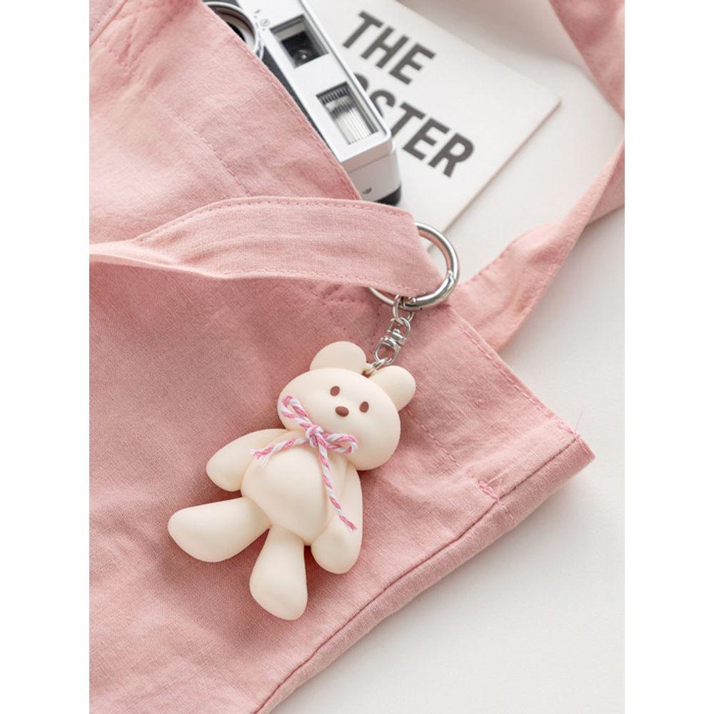 Romane DONATDONAT Cozy Bear Silicone Keychain