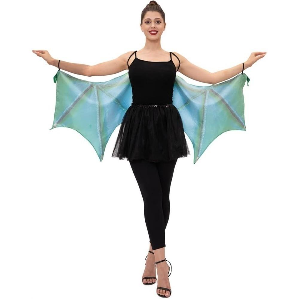 Elastic Band Dragon Wing Cape Fantasty Cosplay Wing Costume Party Props Bat Wing Cloak Masquerade