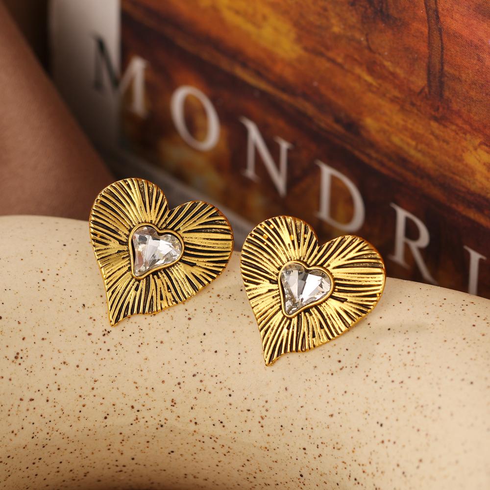 Простые и креативные ретро-круглые C-образные геометрические серьги, женские индивидуальные геометрические серьги для девочек