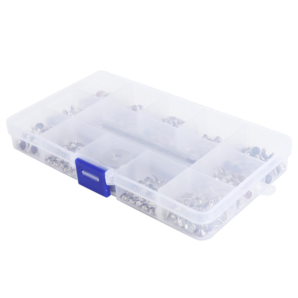 Rhinestone Stud Rivet Set Dress Shoes Decoration Decorative Kit Craft Supplies 8mm