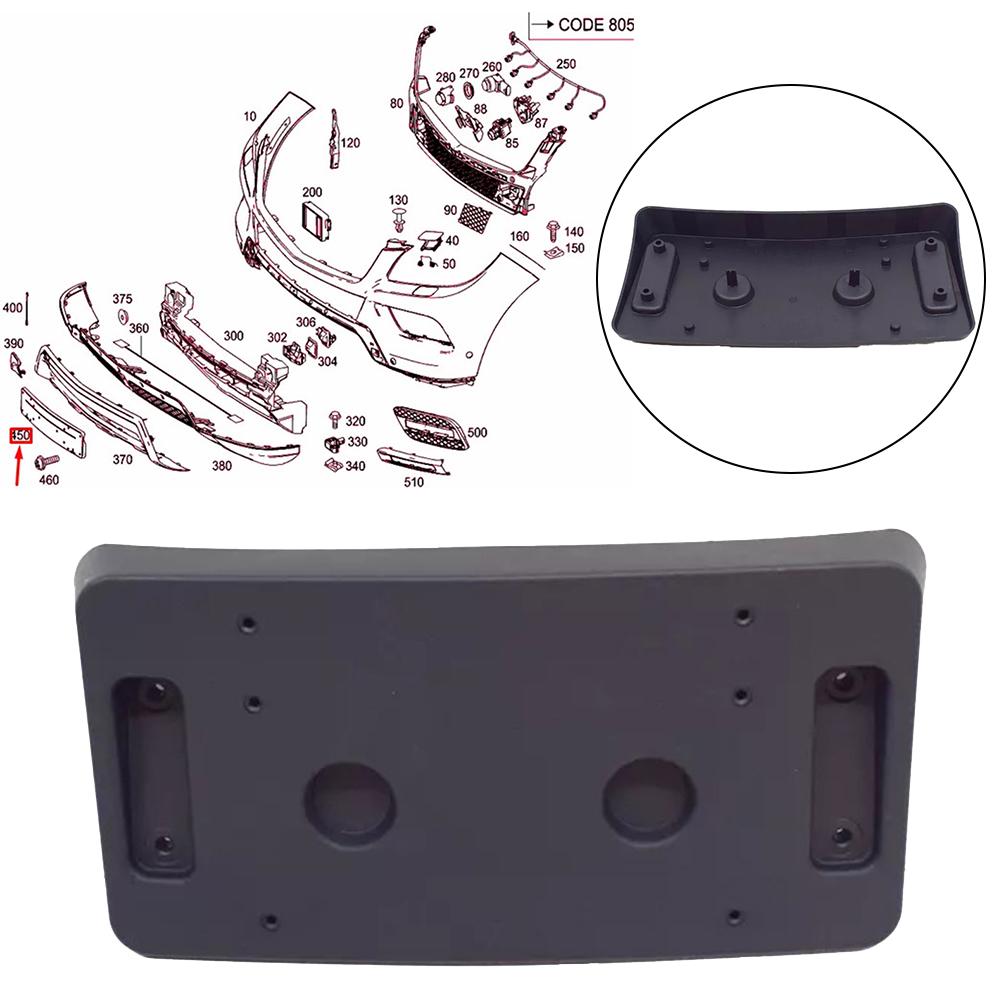 Для Mercedes Для GLE 2016 2018 Для GLS 2017 2019 Кронштейн Пластины Переднего Бампера