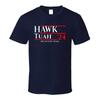 Смешная футболка с надписью Hawk Tuah Голосуй за