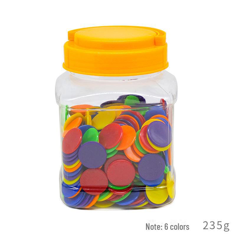 Красочные счетные монеты: Игрушки для раннего развития детей