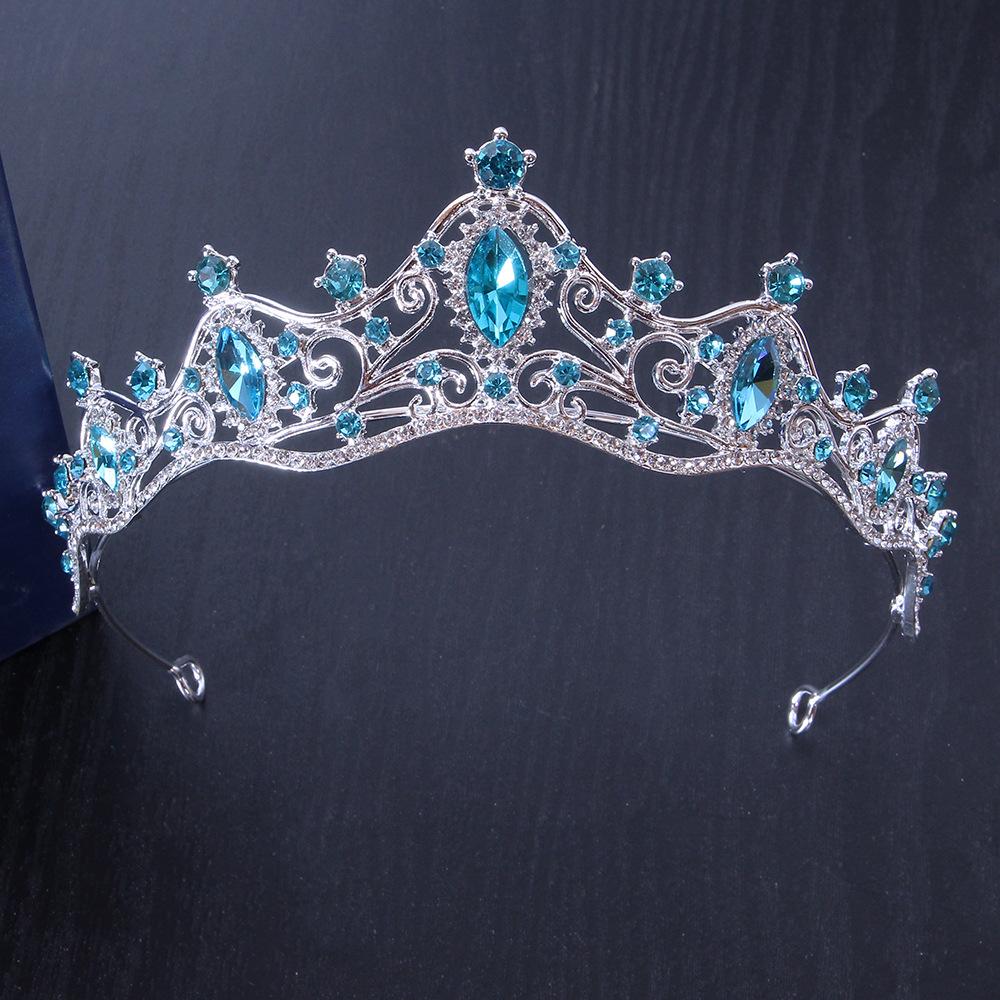 Bridal Headband Crown Bridal Wedding Jewelry Headdress Hair Clip Crown Hair Clasp