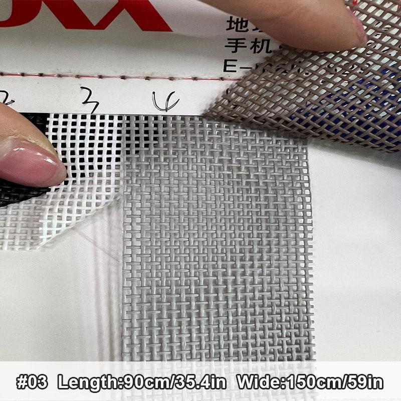 Водонепроницаемая цветная сетчатая ткань Teslin для пляжного кресла, офисного складного кресла-качалки, кровати для домашних животных, ткань из ПВХ, ткань Teslin