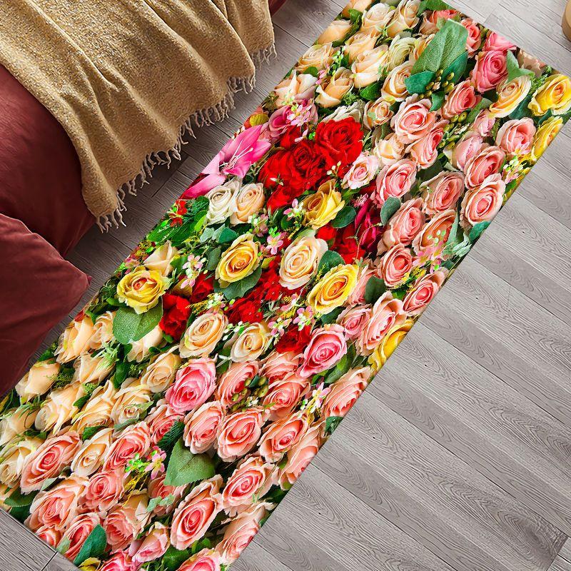3D Printed Carpet Living Room Kitchen Floor Mat Entrance Carpet Door Mat Non-slip Bathroom Mat