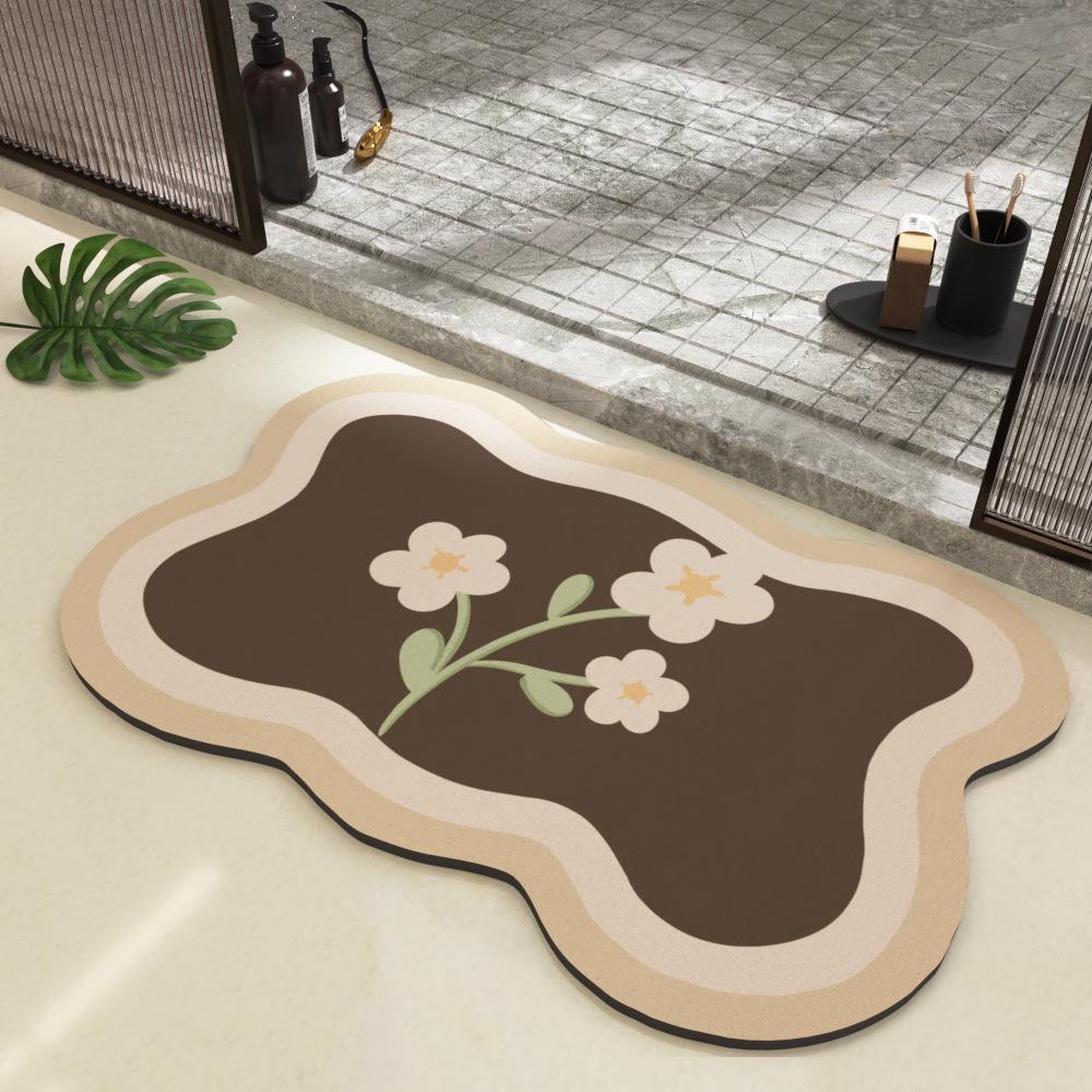 Luxury Absorbent Non-Slip Bathroom Floor Mat