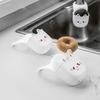Kitchen Tools Faucet Sponge Holder Dish Cat Hanging Basket Cartoon Sink Hanging Storage Bag