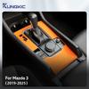 Top Suede Trim LHD RHD Sticker For Mazda 3 Axela 2019 2020 2021 2022 2023 2024 2025 Car Central Console Gear Shift Panel hrlpv04