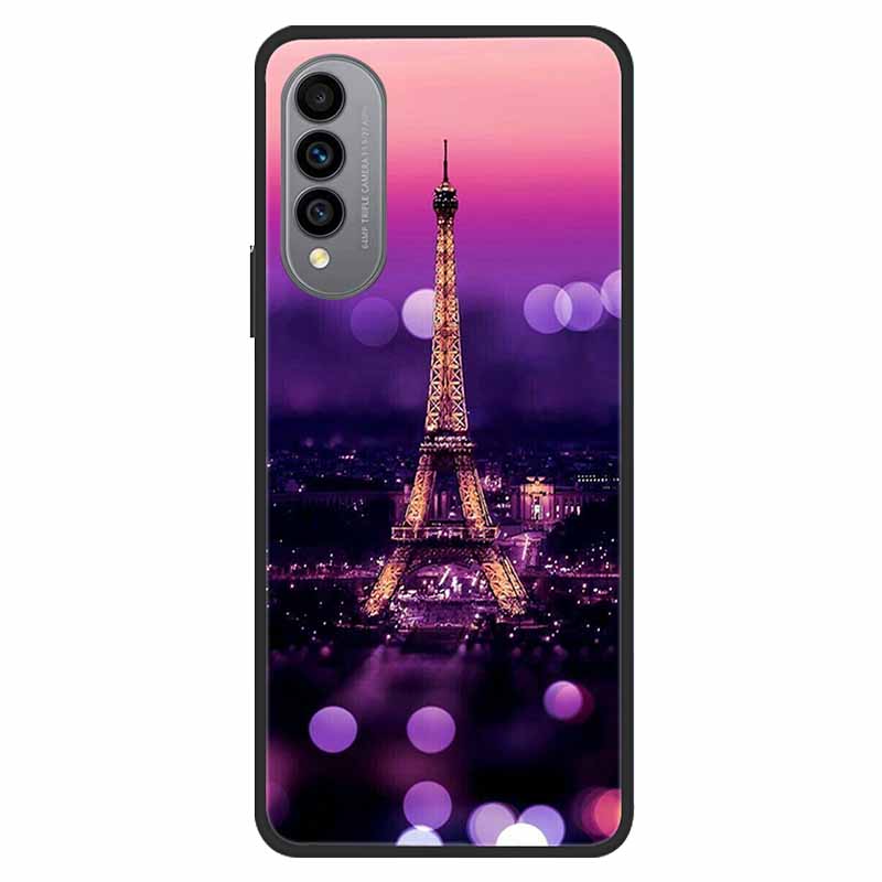 Для WIKO T50 Чехол T 50 Мягкий силикон ТПУ Задняя крышка Для Wiko T50 W-P861-01 W-P861-02 Чехол для телефона WikoT50 Черный Защитный Окрашенный