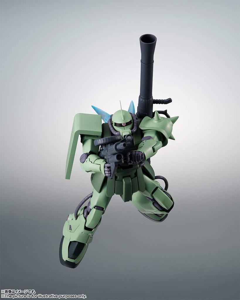 TAMASHII NATIONS ROBOT Spirits Mobile Suit Gundam 0083 Zaku IIF Type 2 125mm Painted Movable Figure [SIDE MS] MS-06F-2 Ver. A.N.I.M.E. Approx. ABS&PVC