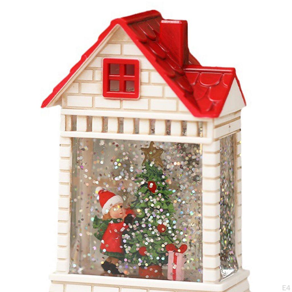 Рождественский фонарь, свеча, украшение для мальчика, девочки, ночь для гостиной, праздничный стол