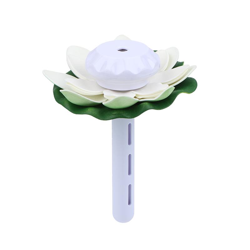 Innovative Lotus Shape Humidifier with Colourful LEDs for Daily Well-being