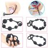 Anal Anal Prostate Anal Anal Training with Anal SM Unisex Plug, Beads, Silicone, Massager, Expansion, Development, Device, Handle, Plug, Ring,