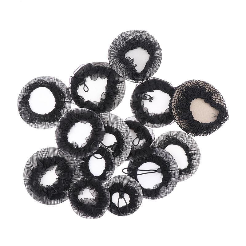 Снуд для пучка Женская сетка для волос Балет Танцы Катание на коньках Вязание крючком Укладка Головные уборы Аксессуары