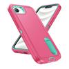 For iPhone 16e Case Case Kickstand Phone Cover PC+Silicone+EVA 3-in-1 Design