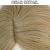 26inch Princess Curly Wavy Long Brown Sleeping Beauty Aurora Cosplay Wig for Halloween Christmas School Thanksgiving Day