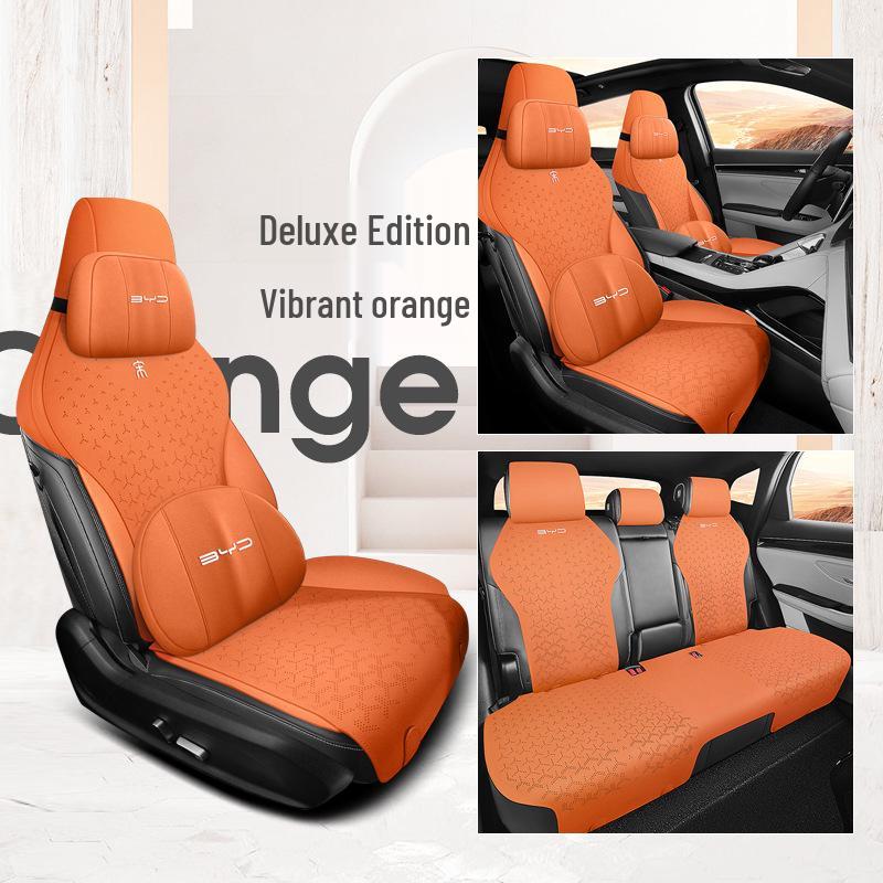 BYD Song PRO Semi-Enclosed Suede Seat Cover Saddle Pad