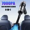 Автомобильный пылесос 7000 Па Сильное всасывание Беспроводной пылесос Мощное всасывание Портативный Ручной Беспроводной Воздуходувка Автомобильный очиститель