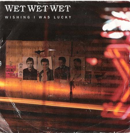 7-дюймовая пластинка WET WET WET Wishing I Was Lucky JEWEL3 The Precious Or 1987 UK Rock Б/у