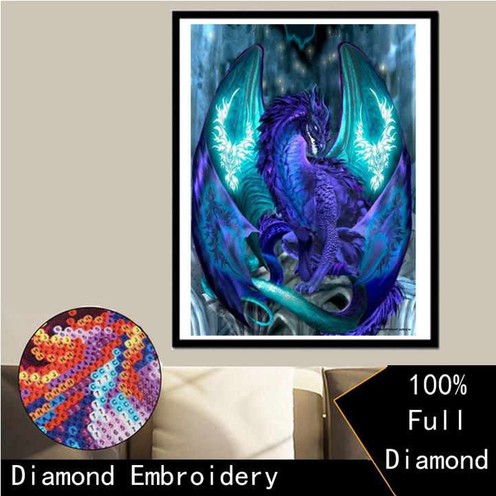 Полная дрель 5D DIY Алмазная картина Полная круглая домашняя декоративная дрель