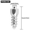 200Pcs 12 x 4mm Screw in Tire Studs Wheel Tyre Studs for Car Truck Motorcycle Bicycle Boot Tire Spikes