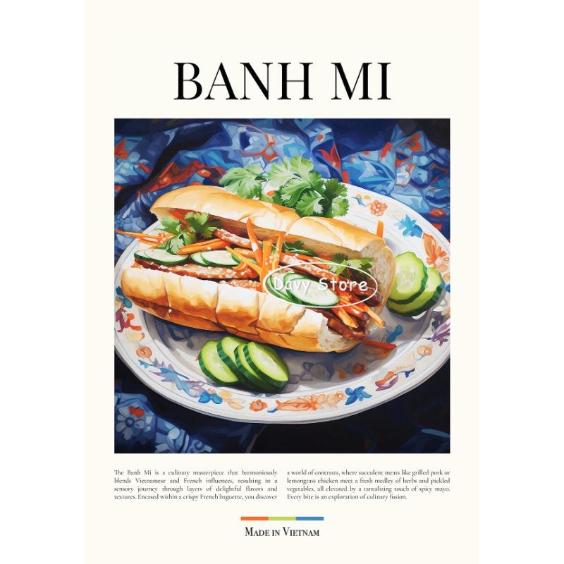 Кухонный постер с едой Пататас Бравас Чуррос Пицца Блины Холст Живопись Принты Настенная картина для бара Столовой Домашний декор