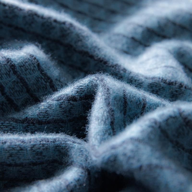 Новейший кардиган жаккардовой вязки с круглым вырезом для осени и зимы. Повседневный и модный теплый кашемировый вязаный свитер. Универсальная базовая блузка.