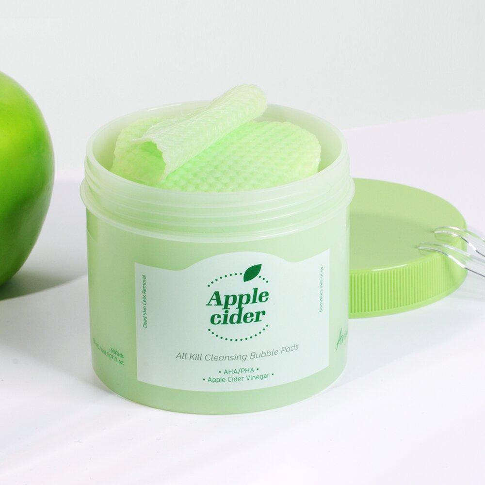 ARIUL Очищающие пузырьковые подушечки Apple Cider All Kill, 60 шт.