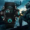 Men's Outdoor Multifunction Sports Watch with Large Dial & Luminous Alarm
