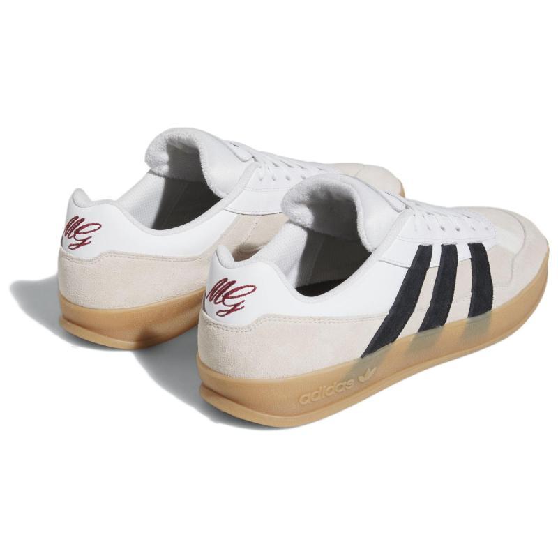 adidas Aloha Super Облачно-белые с черными деталями и резиновой подошвой Кроссовки IG5265