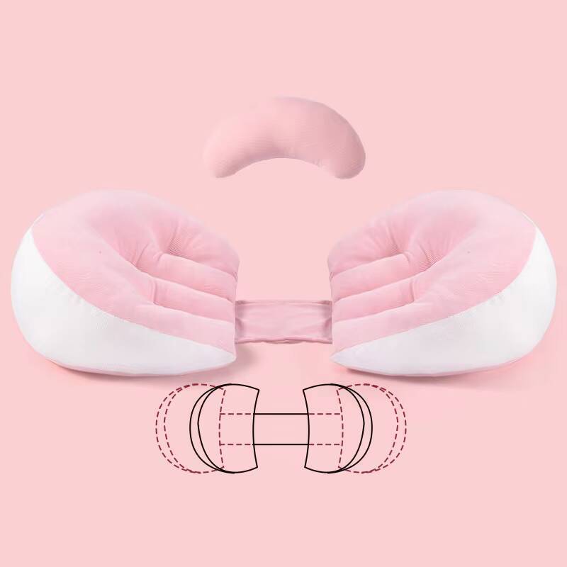 Sleeping For Pregnant Women Pregnancy Pillow with 1pc Free An Auxiliary Pillow Cotton Waist Support Pillow Sleeping Body Pillow