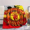 Glossy MUFC Stickers Blanket, High quality Comfortable for All Seasons, Home Decor, Warmth and Comfort