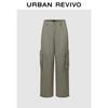 UR Women's High-Waist Workwear Wide-Leg Drawstring Pants